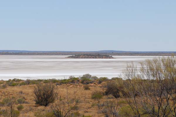 Un lac de sel en Australie parmi tant d'autre